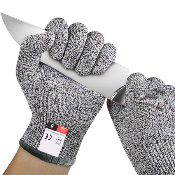 HPPE cut resistant gloves