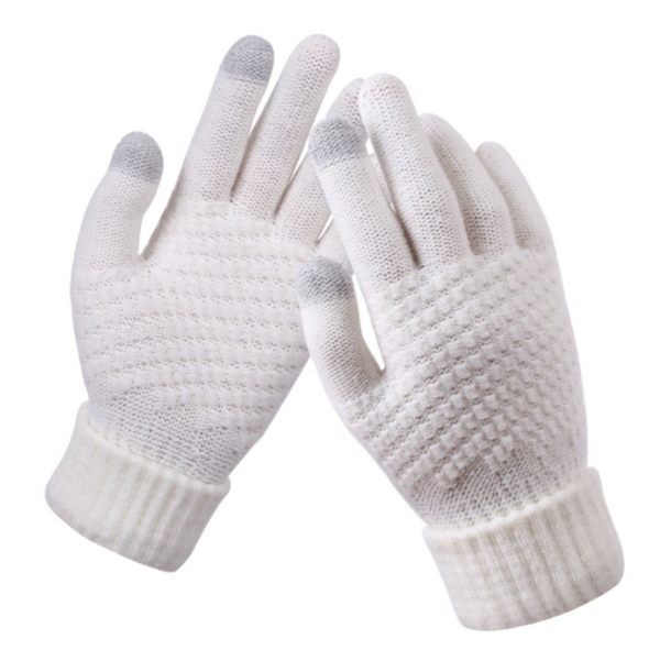 Winter women touch screen gloves