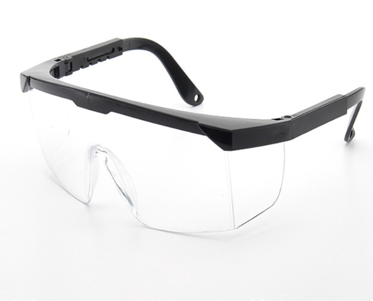 Anti scratch lens safety glasses