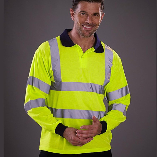 High visibility reflective sweater workplace clothing