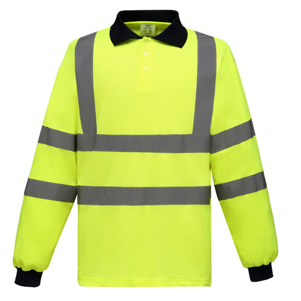 High visibility reflective sweater workplace clothing
