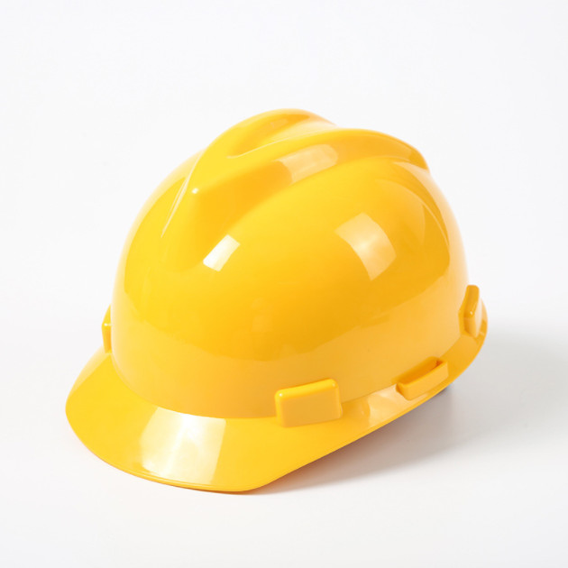 V type safety helmet with vent