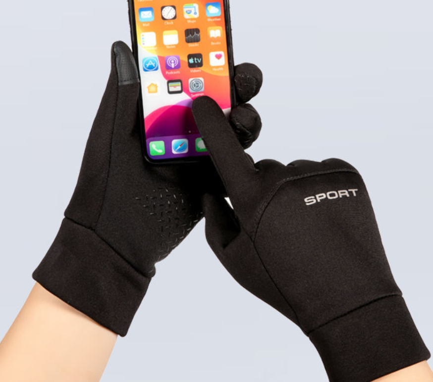 Jogging biking sports gloves