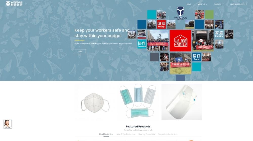 China face shield manufacturer