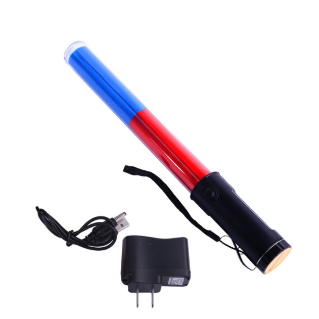 Led flash traffic baton