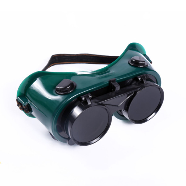 Foldable welding safety goggle