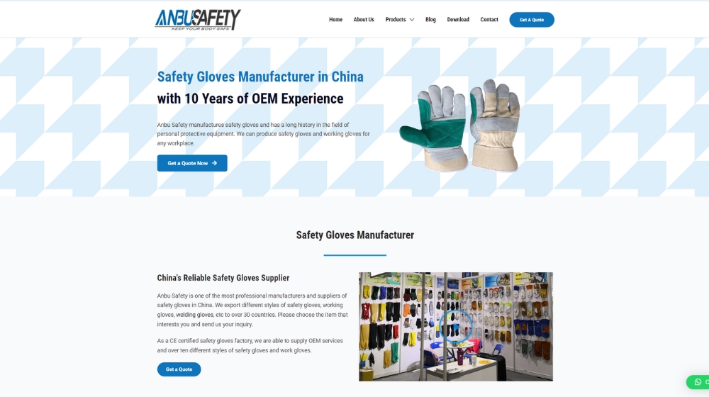 safety gloves manufacturer