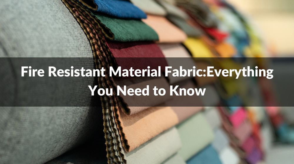 Customised fire-retardant fabrics